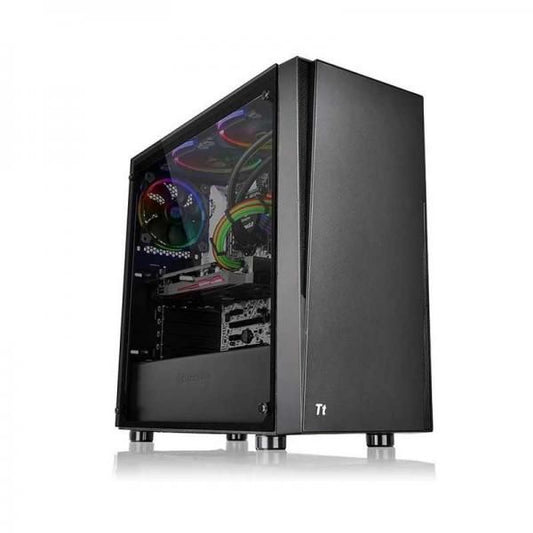 THERMALTAKE Versa J21 ATX Mid Tower Cabinet (Black) - Byte Baazar