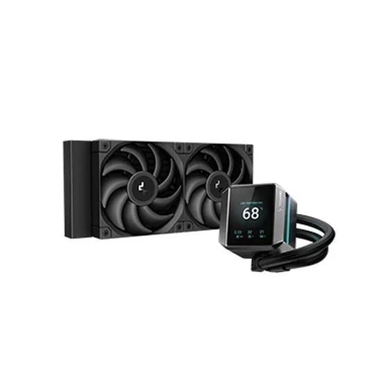 DEEPCOOL MYSTIQUE 240 Liquid Cooler (Black) - Byte Baazar