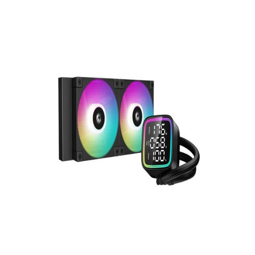 DEEPCOOL LD240 ARGB 240mm CPU Liquid Cooler ( Black ) - Byte Baazar