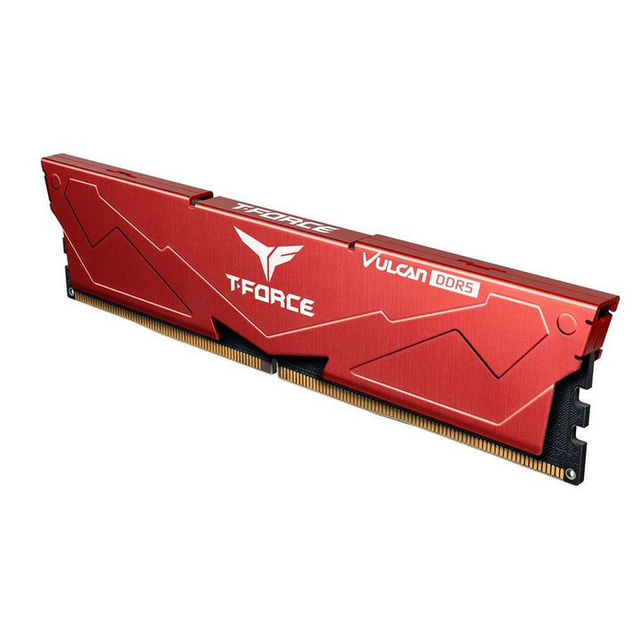 TEAMGROUP T-Force Vulcan 8GB ( 8GB x 1 ) 5200MHz DDR5 Ram (Red) - Byte Baazar