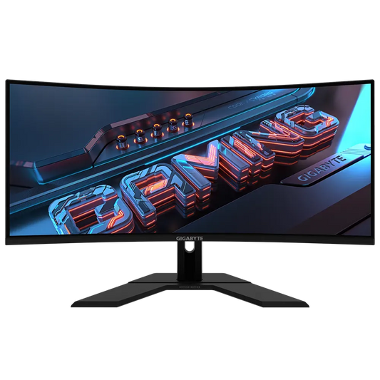 GIGABYTE GS34WQC 34 Inch QHD 120Hz VA Panel 120% SRGB 1MS Adaptive Sync VA Gaming Monitor - Byte Baazar