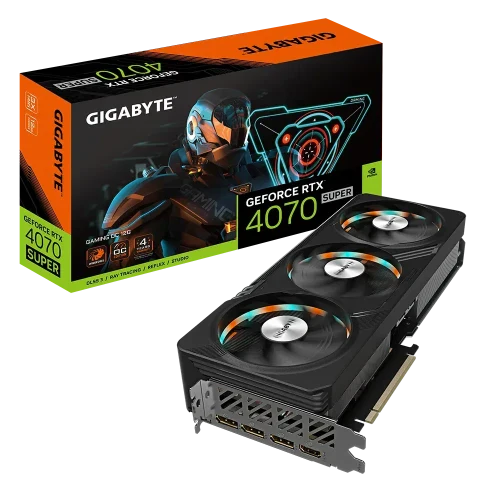 GIGABYTE GeForce RTX 4070 Super Gaming OC 12GB Nvidia Graphic Card - Byte Baazar