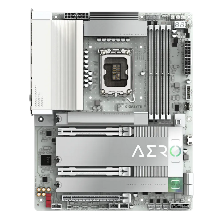 GIGABYTE Z890 AERO G DDR5 Intel Motherboard ( White ) - Byte Baazar