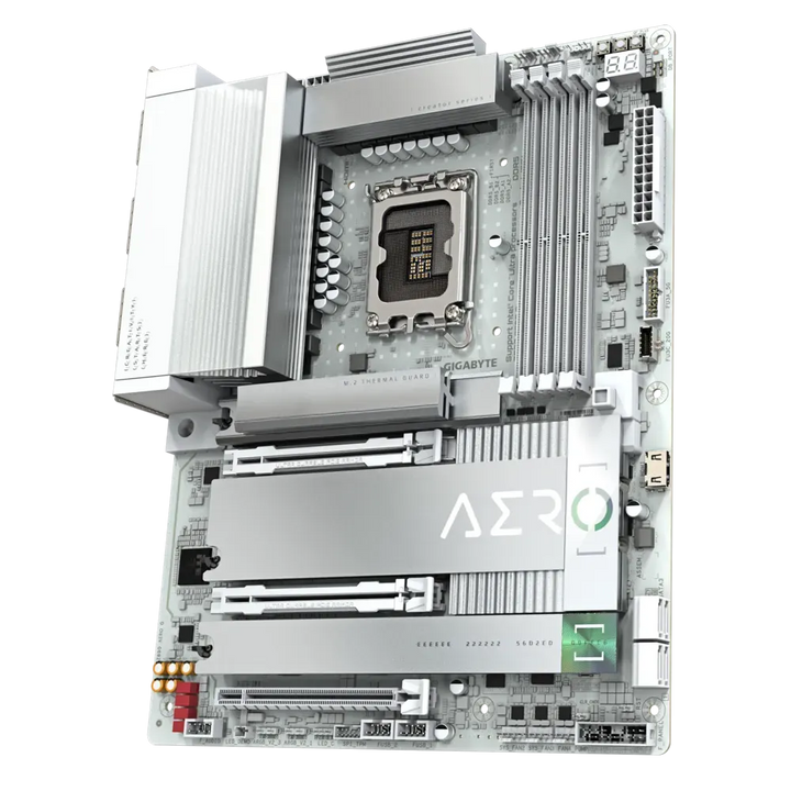 GIGABYTE Z890 AERO G DDR5 Intel Motherboard ( White ) - Byte Baazar