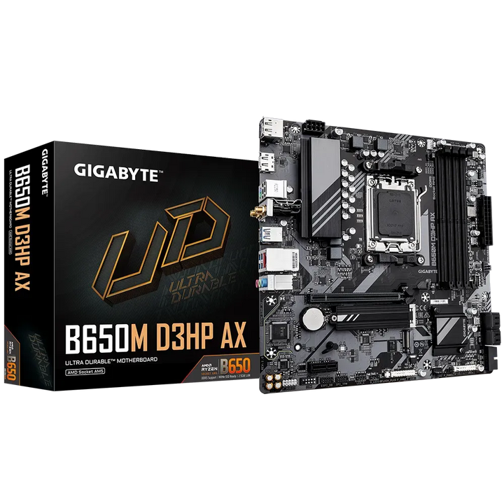 GIGABYTE B650M D3HP AX DDR5 AMD Motherboard - Byte Baazar