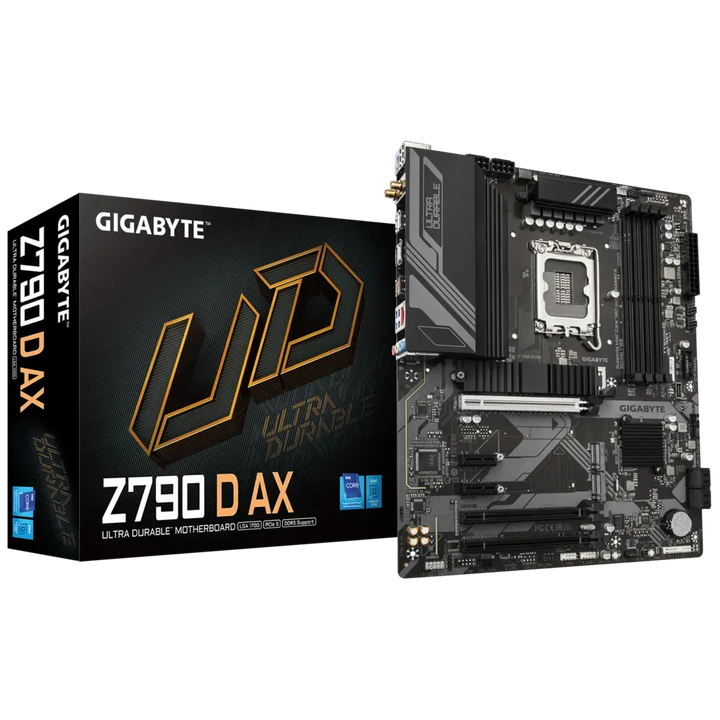 GIGABYTE Z790 D AX Wifi DDR5 Intel Motherboard - Byte Baazar