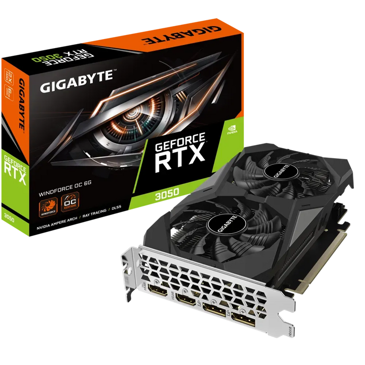 GIGABYTE GeForce RTX 3050 WindForce OC 6GB Nvidia Graphic Card - Byte Baazar