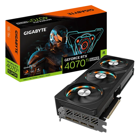 GIGABYTE GeForce RTX 4070 Ti Super Gaming OC 16GB Nvidia Graphic Card - Byte Baazar