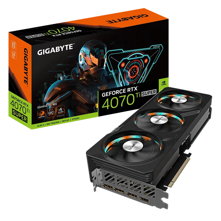 GIGABYTE GeForce RTX 4070 Ti Super Gaming OC 16GB Nvidia Graphic Card - Byte Baazar