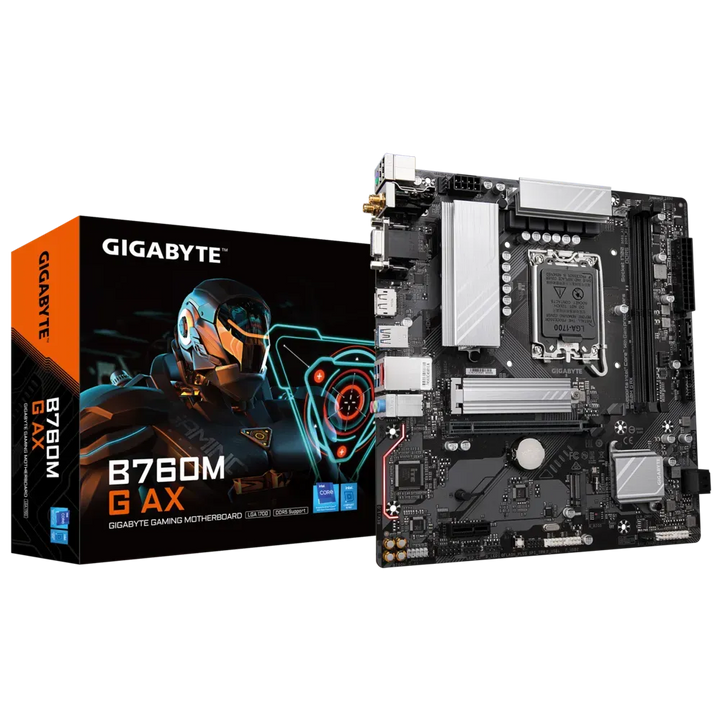 GIGABYTE B760M G AX WiFi DDR5 Intel Motherboard - Byte Baazar