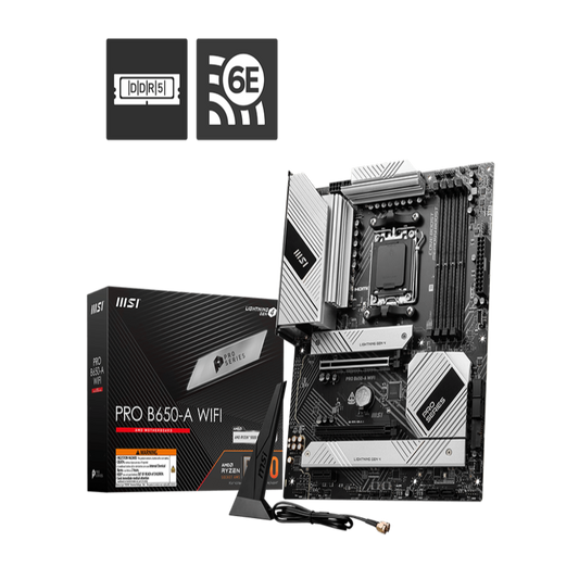 MSI PRO B650-A WIFI DDR5 AMD Motherboard - Byte Baazar