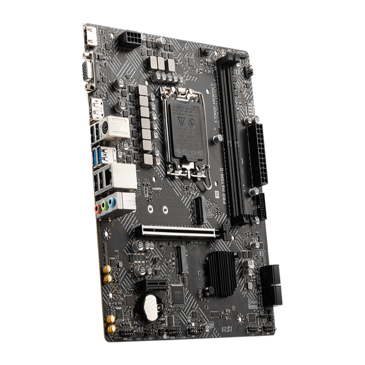 MSI Pro H610M-G Wifi DDR5 Intel Motherboard - Byte Baazar