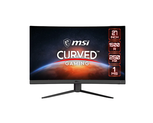 MSI G27C4X 27 Inch FHD 250Hz VA Panel 113%SRGB 1MS AMD Freesync VA Gaming Monitor