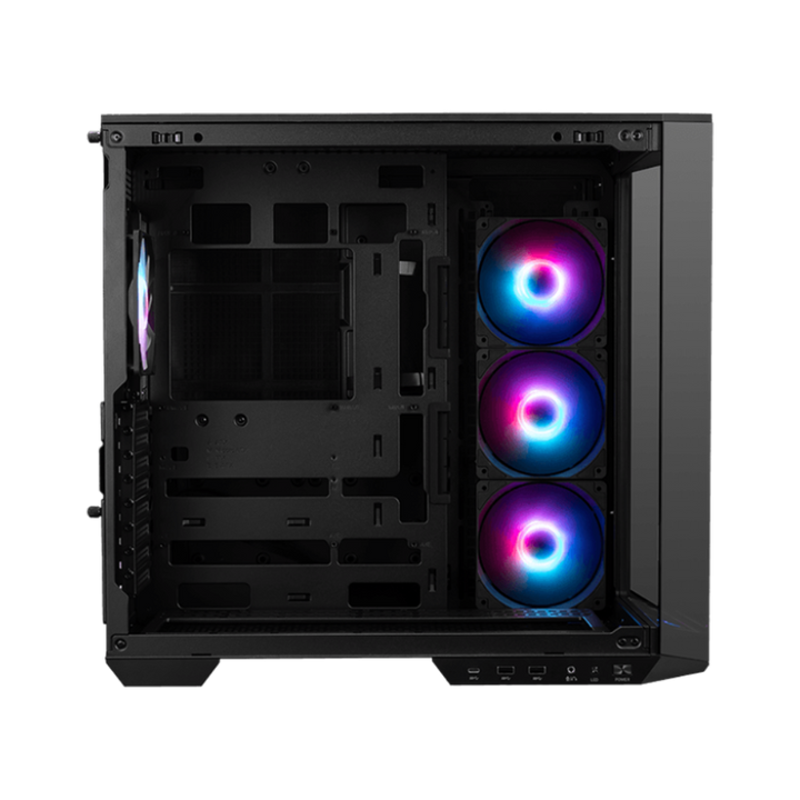 MSI MAG PANO 100R PZ ATX Mid Tower Cabinet (Black) - Byte Baazar