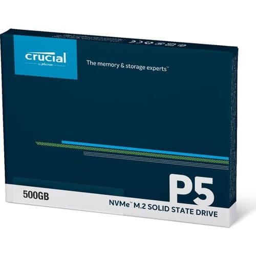 CRUCIAL P5 500GB 3D NANAD M.2 NVME Gen3 Solid State Drive ( SSD ) - Byte Baazar