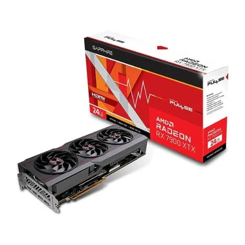 SAPPHIRE Radeon Pulse RX 7900 XTX 24GB AMD Graphic Card - Byte Baazar