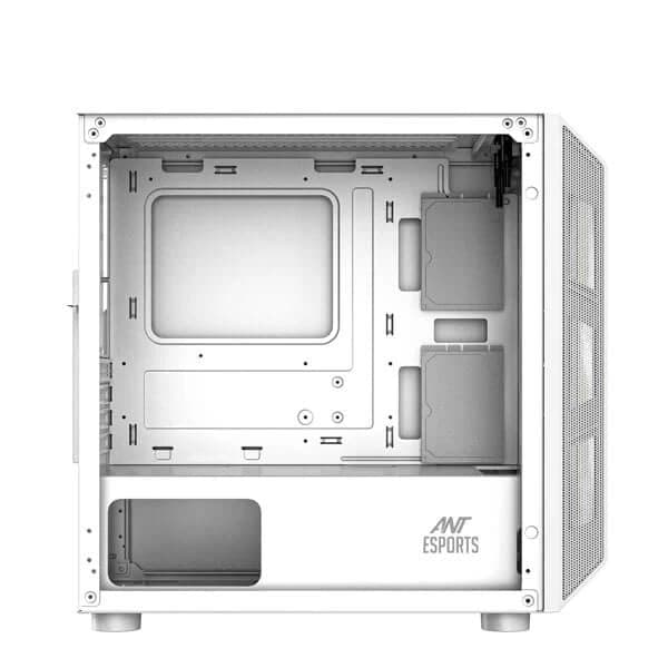 ANT ESPORTS 200 Air Mini Mesh MATX Mini Tower Cabinet (White) - Byte Baazar