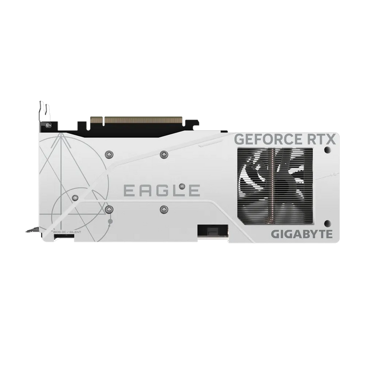 GIGABYTE GeForce RTX 4060 Eagle Ice OC 8GB Nvidia Graphic Card (White) - Byte Baazar