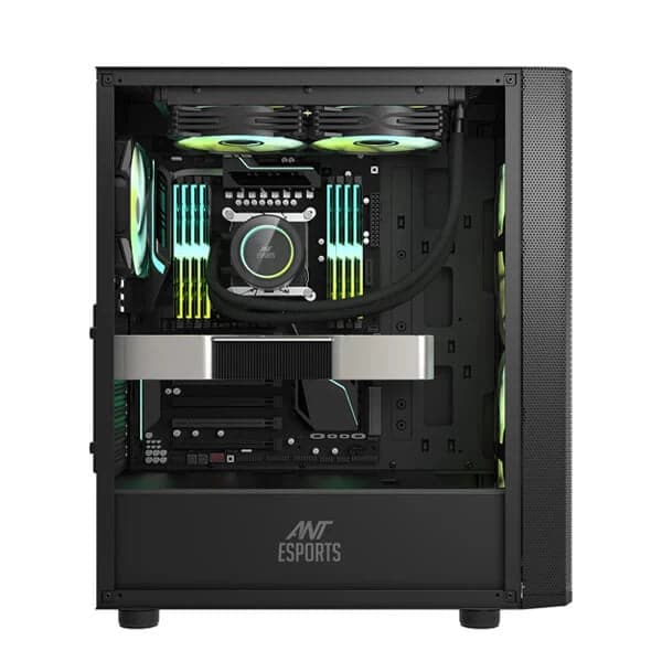 ANT ESPORTS 250 Air ARGB ATX Mid Tower Cabinet (Black) - Byte Baazar