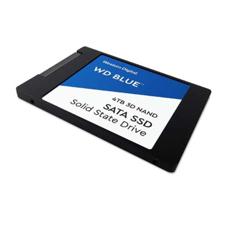 WESTERN DIGITAL Blue 4TB 3D Nand 2.5 SATA Gen 3 Internal Solid State Drive (SSD) - Byte Baazar