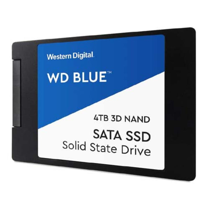 WESTERN DIGITAL Blue 4TB 3D Nand 2.5 SATA Gen 3 Internal Solid State Drive (SSD) - Byte Baazar