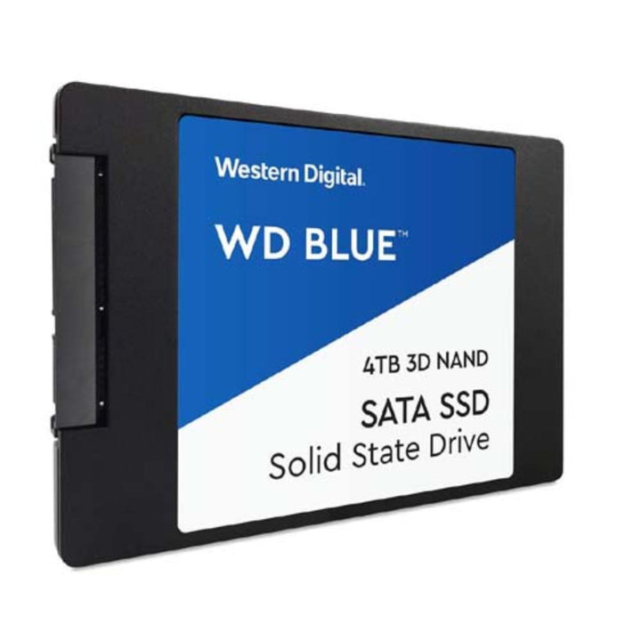 WESTERN DIGITAL Blue 4TB 3D Nand 2.5 SATA Gen 3 Internal Solid State Drive (SSD) - Byte Baazar