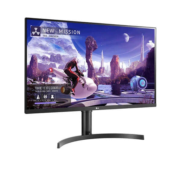 LG 32QN650-B 32 Inch 60Hz IPS Panel 98% SRGB 5MS AMD FreeSync Gaming Monitor - Byte Baazar