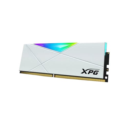 ADATA XPG Spectrix D50 RGB 16GB ( 16GB x 1 ) 3200MHz DDR4 RAM ( White ) - Byte Baazar