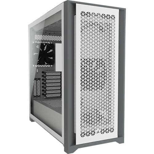 CORSAIR 5000D Airflow ATX Mid Tower Cabinet (White) - Byte Baazar