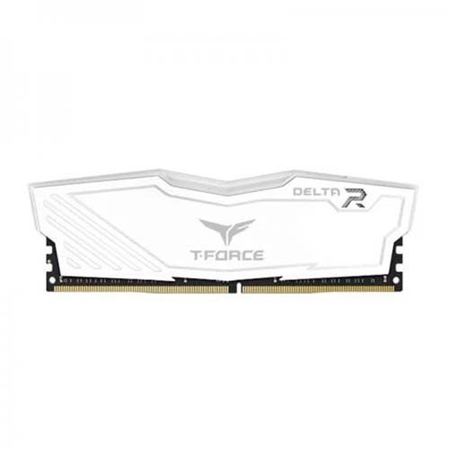 TEAMGROUP T-Force Delta RGB 16GB ( 16GB x 1 ) 3600MHz DDR4 RAM ( White ) - Byte Baazar