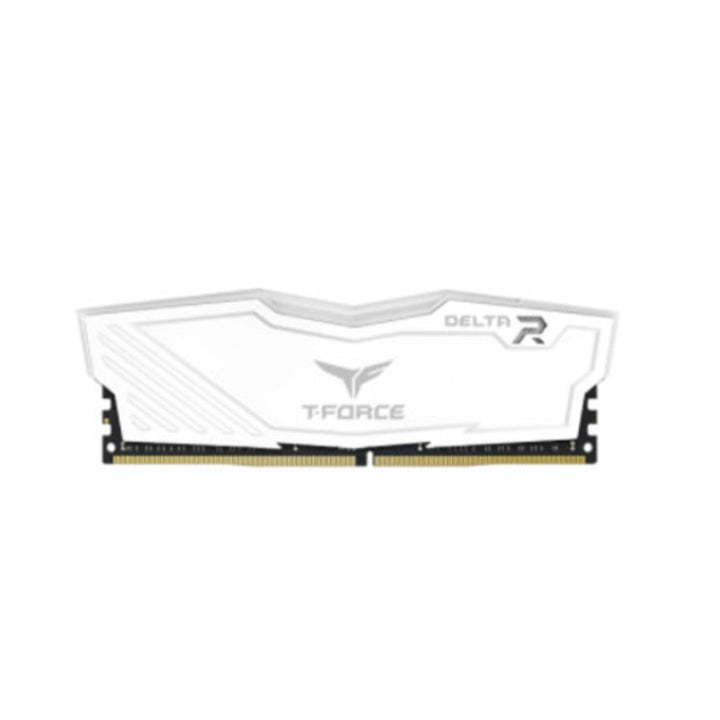 TEAMGROUP T-Force Delta RGB 32GB ( 16GB x 2 ) 3200MHz DDR4 RAM ( White ) - Byte Baazar