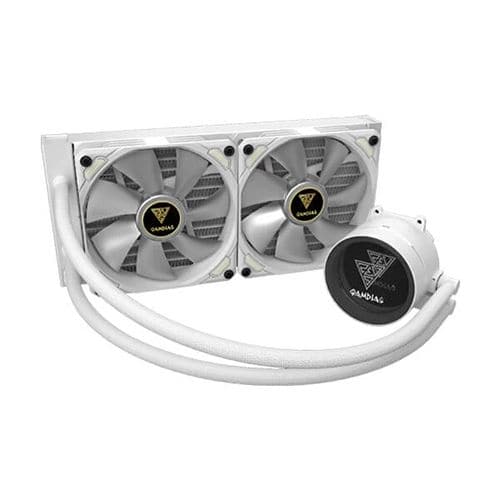 GAMDIAS Chione M3 240 Lite ARGB 240mm CPU Liquid Cooler (White) - Byte Baazar