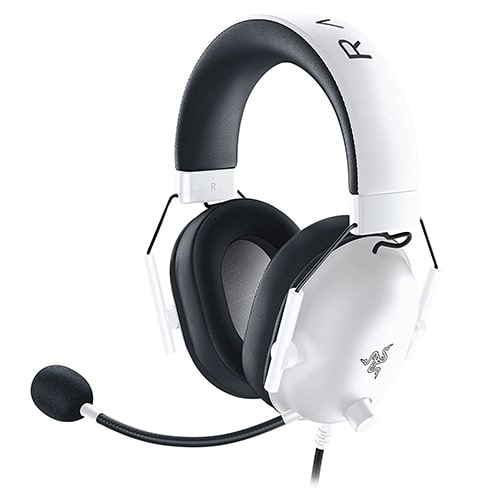 RAZER BlackShark V2 X Wired 7.1 Surround Gaming Headphone ( White ) ( PC / Mac / PS4 / Xbox ) - Byte Baazar