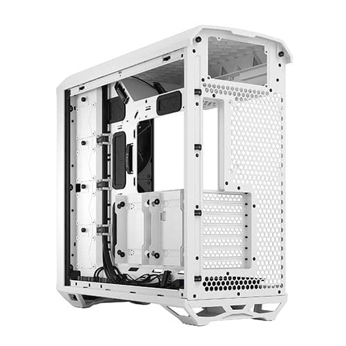 FRACTAL DESIGN Torrent Clear Tint EATX Mid Tower Cabinet (White) - Byte Baazar