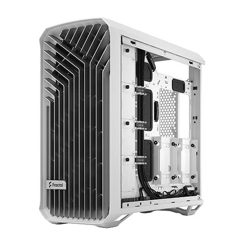 FRACTAL DESIGN Torrent Clear Tint EATX Mid Tower Cabinet (White) - Byte Baazar