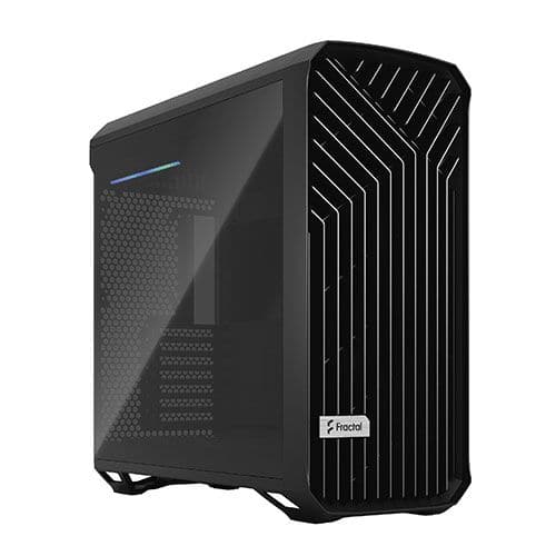 FRACTAL DESIGN Torrent Dark Tint EATX Mid Tower Cabinet (Black) - Byte Baazar