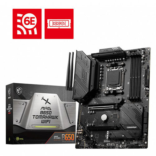 MSI MAG B650 Tomahawk Wifi DDR5 AMD Motherboard - Byte Baazar