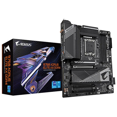 GIGABYTE B760 Aorus Elite AX DDR4 Intel Motherboard - Byte Baazar