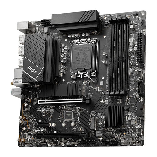 MSI Pro B760M-A Wifi DDR4 Intel Motherboard - Byte Baazar