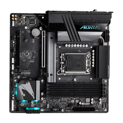 GIGABYTE B760M Aorus Pro AX DDR5 Intel Motherboard - Byte Baazar