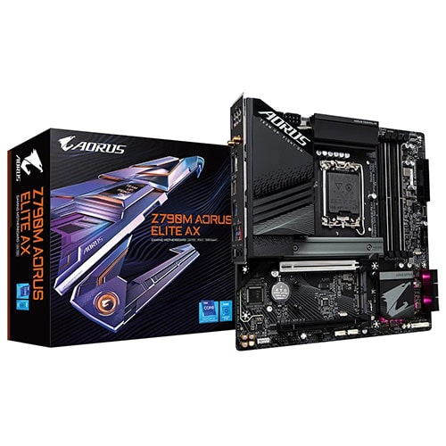 GIGABYTE Z790M Aorus Elite AX DDR5 Intel Motherboard - Byte Baazar