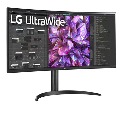 LG 34WQ75C 34 Inch QHD 60Hz IPS Panel 99% SRGB 5ms AMD Freesync IPS Gaming Monitor - Byte Baazar