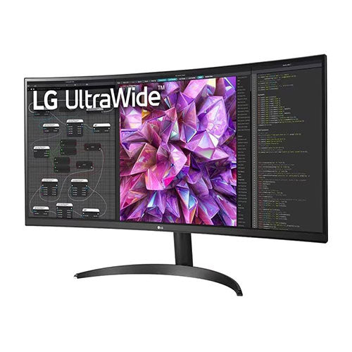 LG 34WQ60C 34 Inch QHD 60Hz IPS Panel 99% SRGB 5ms AMD Freesync IPS Gaming Monitor - Byte Baazar