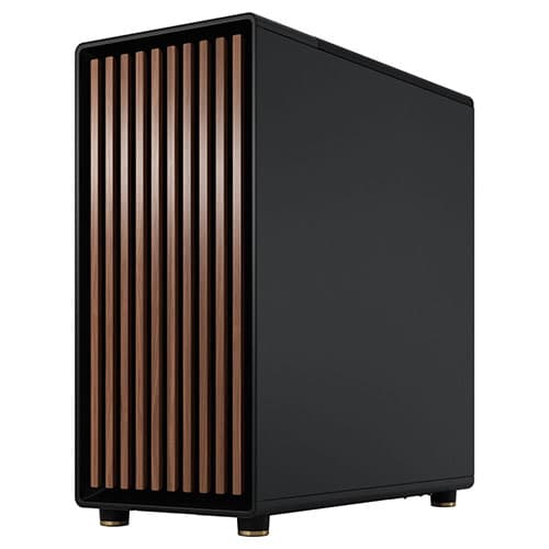 FRACTAL DESIGN North Charcoal ATX Mid Tower Cabinet (Black) - Byte Baazar