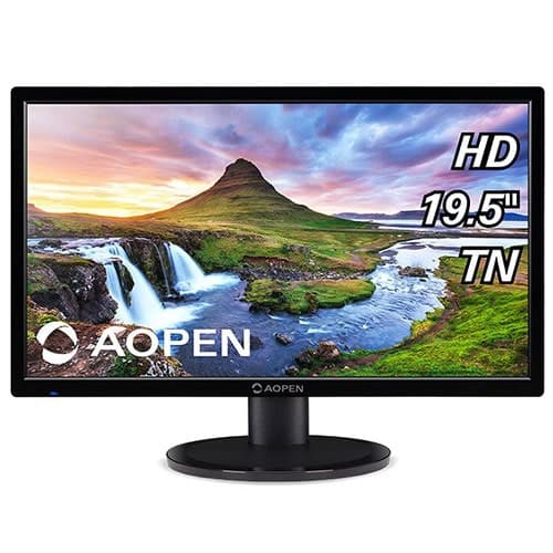 ACER Aopen 20CH1Q 19.5 Inch FHD 60Hz TN Panel 99% SRGB 5MS Gaming Monitor - Byte Baazar