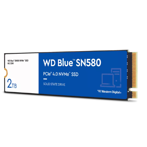 WESTERN DIGITAL Blue SN580 2TB Gen4 NVMe Internal Solid State Drive ( SSD ) - Byte Baazar