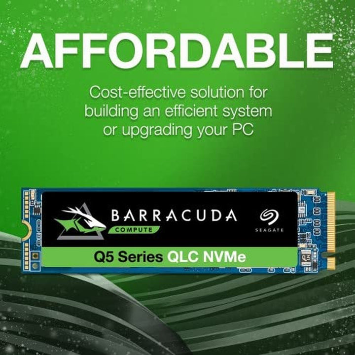 SEAGATE Barracuda Q5 1TB M.2 NVME Gen3 Solid State Drive ( SSD ) - Byte Baazar