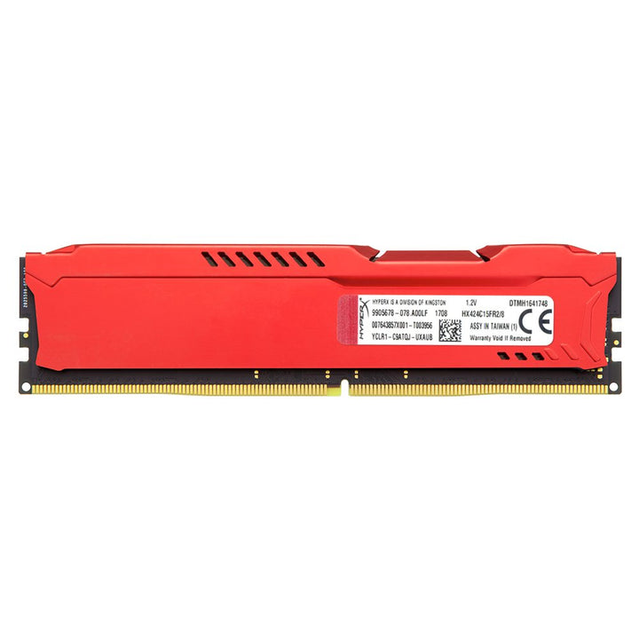 HYPERX Fury 8GB ( 8GBx1 ) 2400MHz DDR4 RAM ( Red ) - Byte Baazar