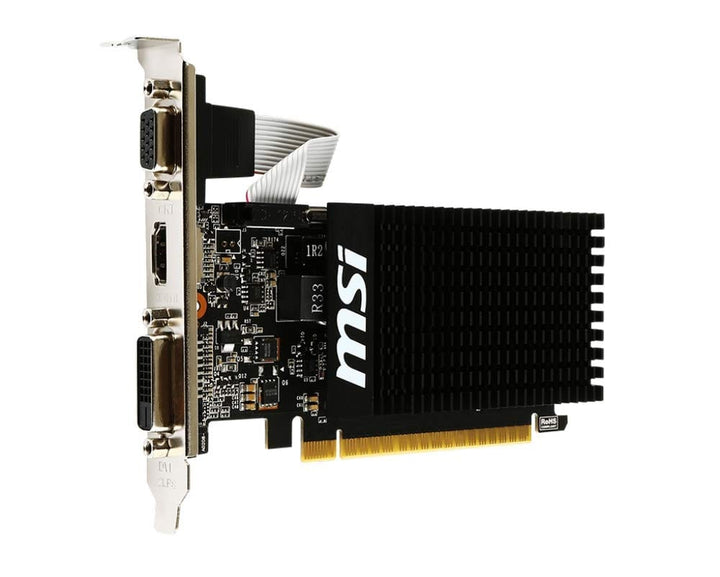 MSI GeForce GT 710 H LP 2GB Nvidia Graphic Card - Byte Baazar