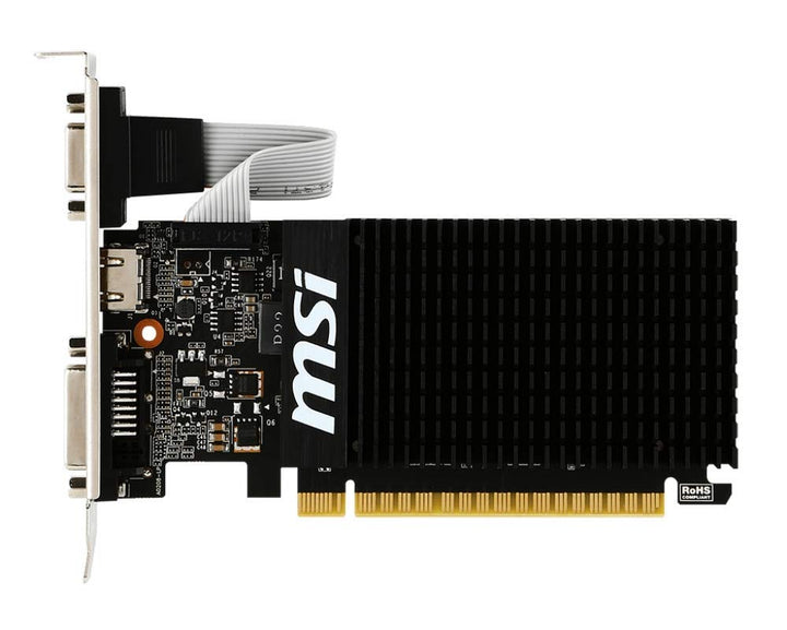 MSI GeForce GT 710 H LP 2GB Nvidia Graphic Card - Byte Baazar